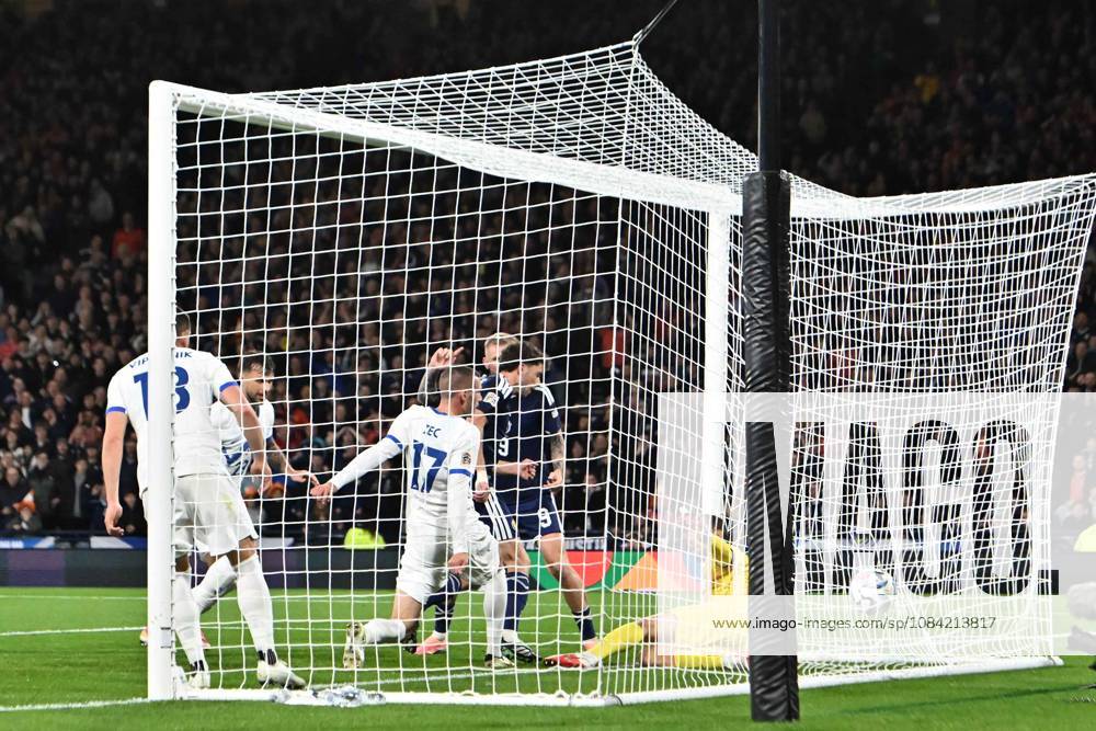 Scotland v Slovenia UEFA Nations League Ryan Christie of Scotland scores his sides first goal of the match during the UEFA Nations League match at Barclays Hampden, Glasgow 06 10 2026 UK Newspapers OUT