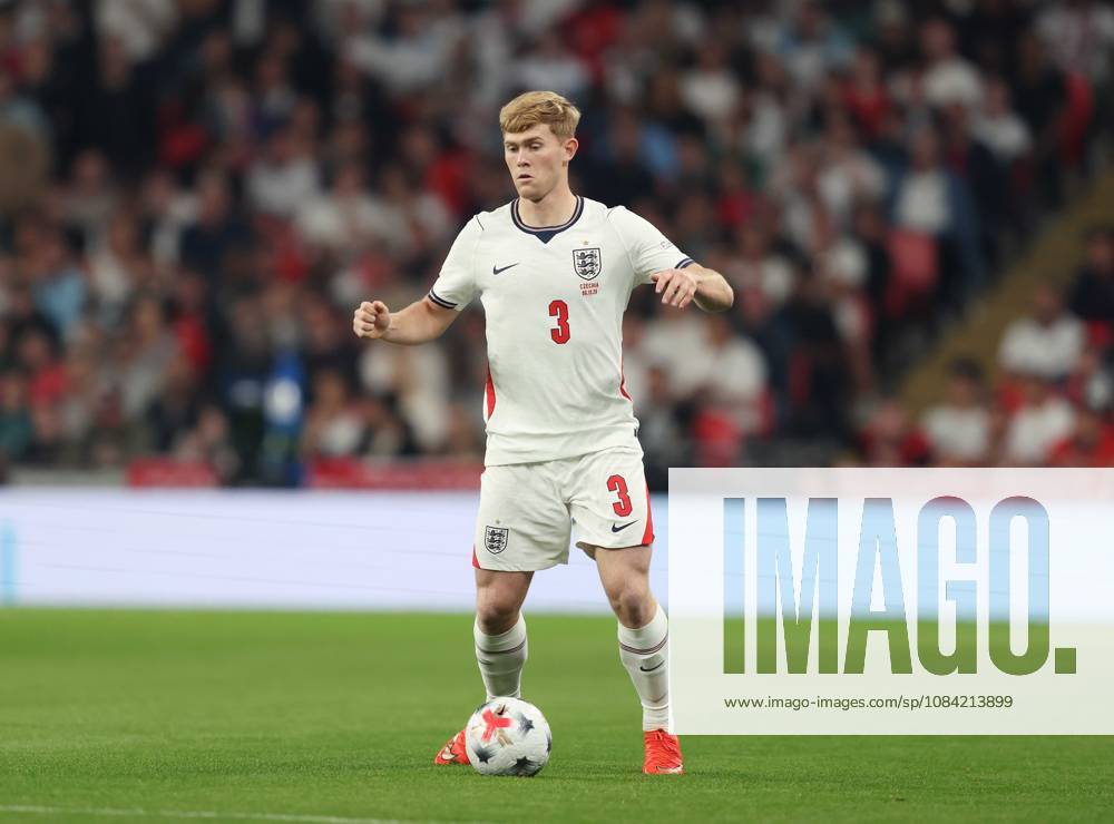 UEFA Nations League - England v Czechia LONDON, ENGLAND, OCTOBER 6: Lewis Hall of England national team, Nationalteam during The UEFA Nations League match in Group A3 between England v Czechia at Wembley Stadium, London, England, on October 6. (Photo by Daniel Weir) London Wembley Stadium England
