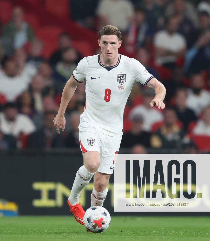 UEFA Nations League - England v Czechia LONDON, ENGLAND, OCTOBER 6: Elliot Anderson of England national team, Nationalteam during The UEFA Nations League match in Group A3 between England v Czechia at Wembley Stadium, London, England, on October 6. (Photo by Daniel Weir) London Wembley Stadium England