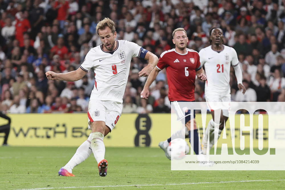 England v Czechia UEFA Nations League Harry Kane of England scores his sides 2nd goal during the UEFA Nations League match at Wembley Stadium, London 06 10 2026 UK Newspapers OUT