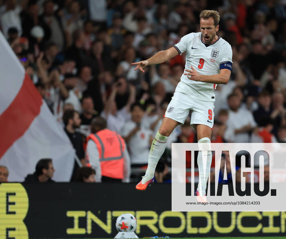 England v Czechia - UEFA Nations League 2026 27 Group A3 MD4 Harry Kane of England celebrates 2nd goal during the UEFA Nations League 2026 27 group phase match between England and Czechia at Wembley Stadium on October 6, 2026 in London, England. London Wembley Stadium England United Kingdom