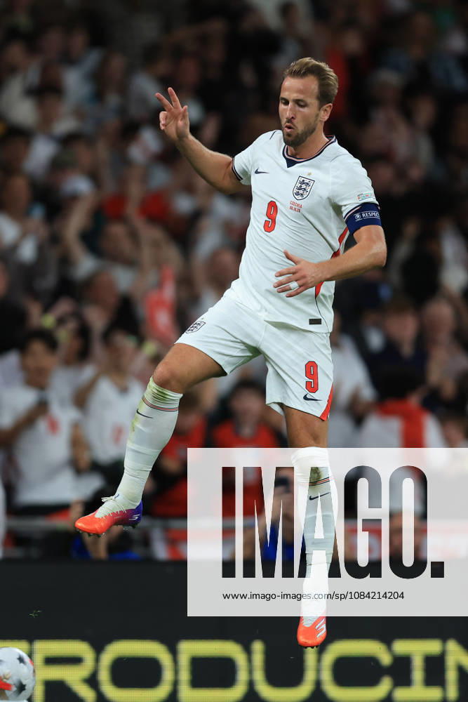 England v Czechia - UEFA Nations League 2026 27 Group A3 MD4 Harry Kane of England celebrates 2nd goal during the UEFA Nations League 2026 27 group phase match between England and Czechia at Wembley Stadium on October 6, 2026 in London, England. London Wembley Stadium England United Kingdom