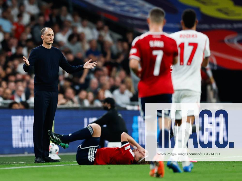 England Head Coach Thomas Tuchel reacts to the action from the touchline England v Czechia, UEFA Nations League, Football, Wembley Stadium, London, UK - 06 Oct 2026London Wembley Stadium United Kingdom