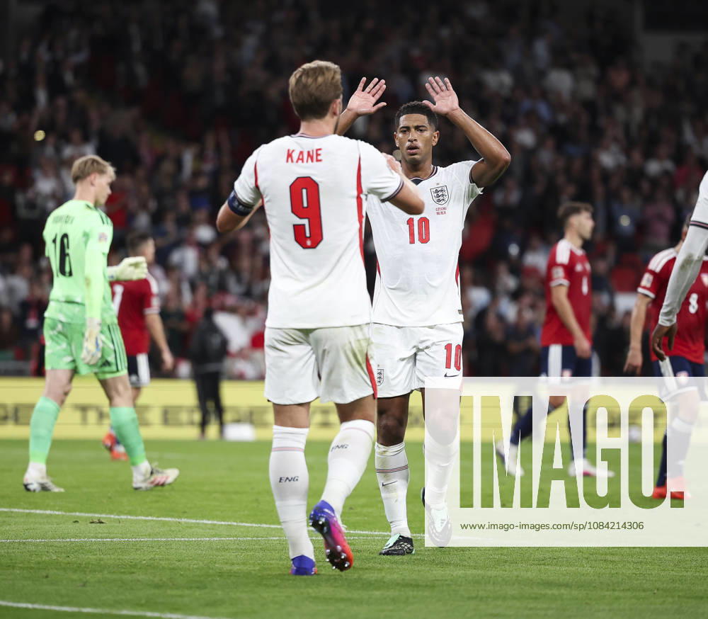England v Czech Republic, UEFA Nations League, League A - Group 3 London, UK: England v Czech Republic, UEFA Nations League, League A - Group 3, Wembley Stadium. 6 October 2026 Photograph by Marc Aspland for The Times & The Sunday Times Harry Kane of England celebrates scoring his teams 2nd goal 2-0
