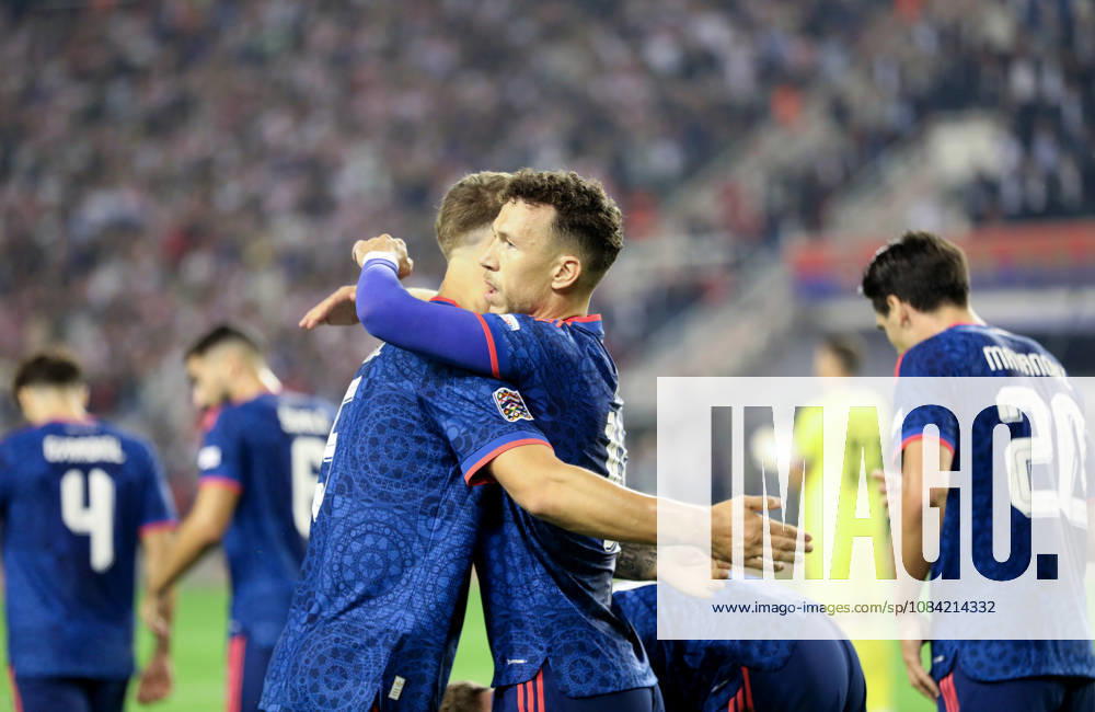 Croatia v Spain - UEFA Nations League 2026 27 Group A3 MD4 Players of Croatia celebrate after Ivan Perisic of Croatia score a goal for 1:0 during the UEFA Nations League 2026 27 group phase match between Croatia and Spain at Stadion Poljud on October 6, 2026 in Split, Croatia. IvoxCagalj PIXSELL
