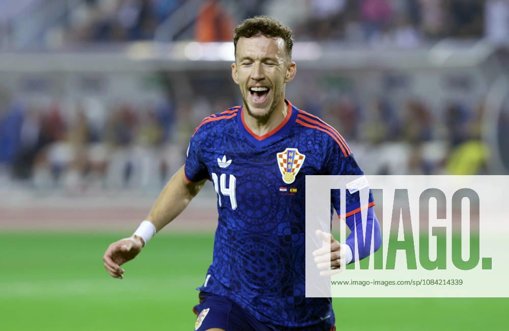 Croatia v Spain - UEFA Nations League 2026 27 Group A3 MD4 Ivan Perisic of Croatia celebrate after he scores a goal for 1:0 during the UEFA Nations League 2026 27 group phase match between Croatia and Spain at Stadion Poljud on October 6, 2026 in Split, Croatia. IvoxCagalj PIXSELL