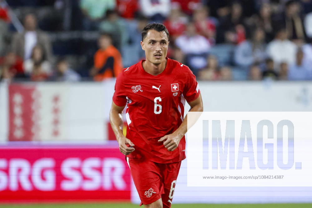 Vincent Sierro Switzerland, 06, Switzerland, UEFA, Nations League, Matchday 4, Switzerland vs. North Macedonia, October 6, 2026, Lucerne Swissporarena, Switzerland