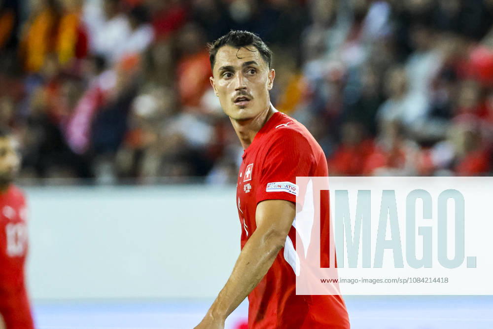 Vincent Sierro Switzerland, 06, Switzerland, UEFA, Nations League, Matchday 4, Switzerland vs. North Macedonia, October 6, 2026, Lucerne Swissporarena, Switzerland