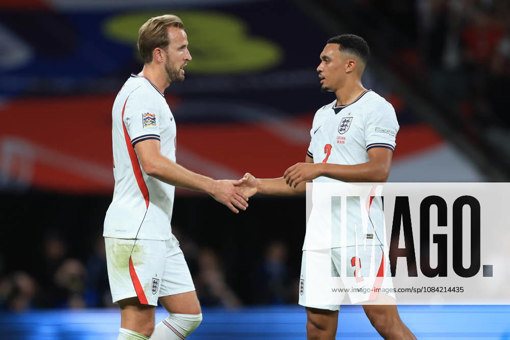 England v Czechia - UEFA Nations League 2026 27 Group A3 MD4 Harry Kane and Trent Alexander-Arnold of England celebrate 2nd goal during the UEFA Nations League 2026 27 group phase match between England and Czechia at Wembley Stadium on October 6, 2026 in London, England. London Wembley Stadium England United Kingdom