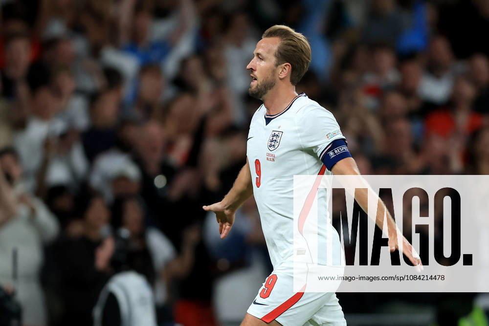 England v Czechia - UEFA Nations League 2026 27 Group A3 MD4 Harry Kane of England celebrates 2nd goal during the UEFA Nations League 2026 27 group phase match between England and Czechia at Wembley Stadium on October 6, 2026 in London, England. London Wembley Stadium England United Kingdom