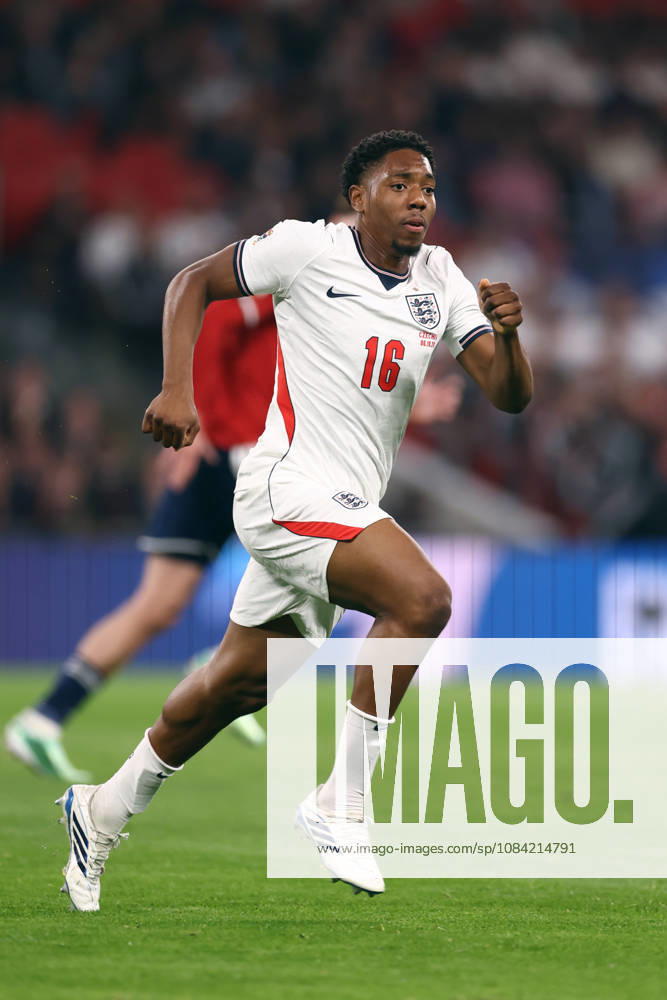 England gegen Tschechien, 6. Oktober 2026, Wembley, UEFA Nations League, England gegen Tschechien, Myles Lewis Skelly aus England, Foto: Jacques Feeney, Offside, London, Großbritannien