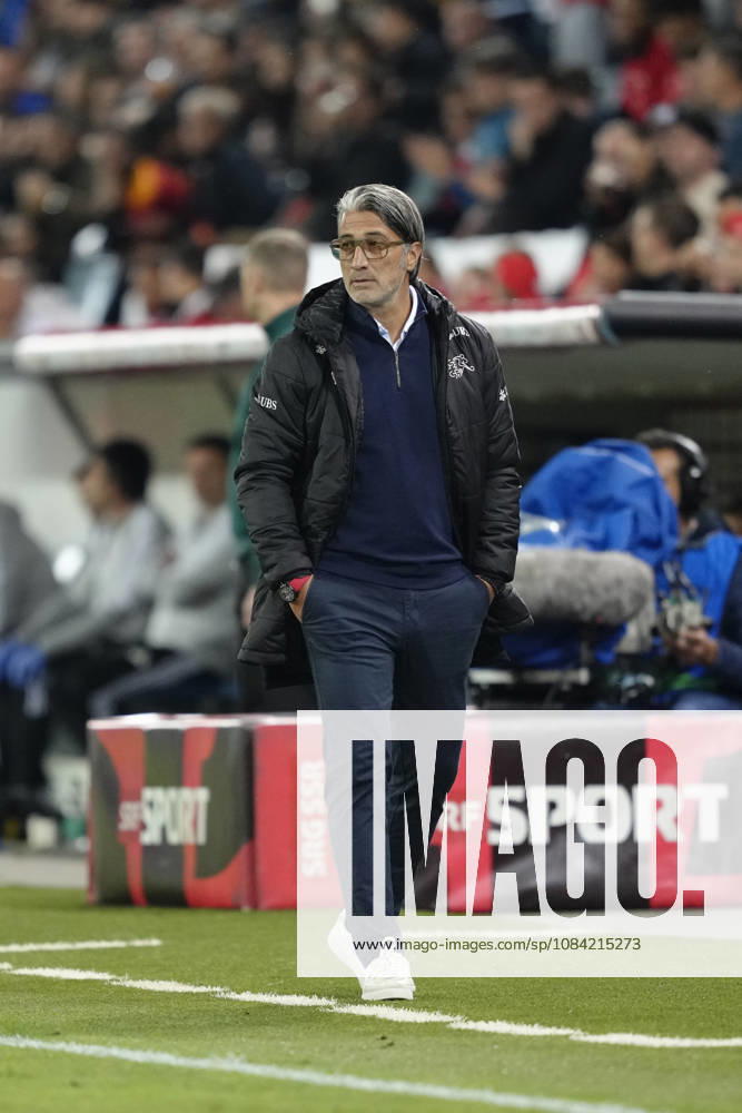 Head Coach Murat Yakin (SUI) during the UEFA Nations League match between Switzerland and North Macedonia at thermoplan arena on October 06, 2026 in Luzern, Switzerland.