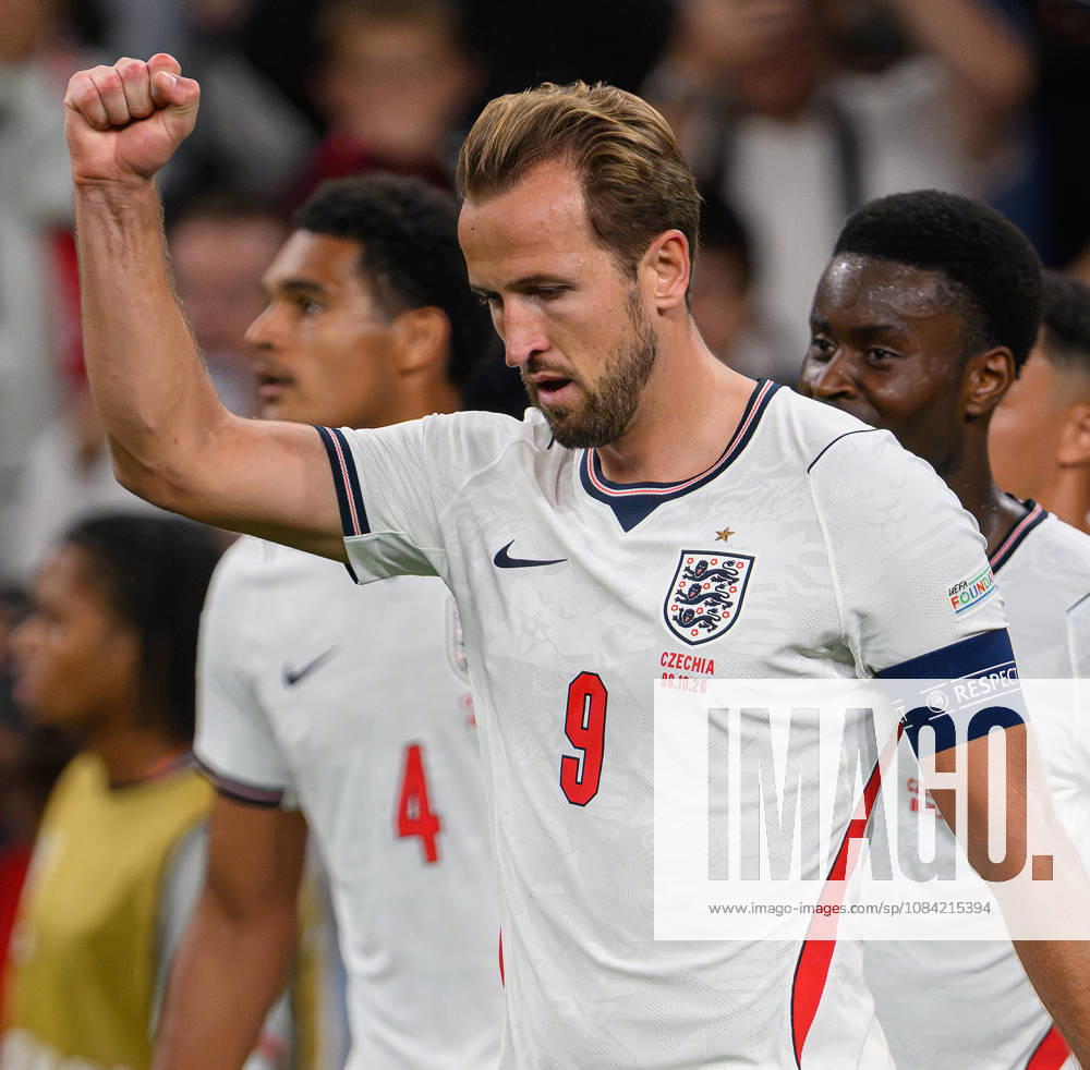 England v Czech Republic - UEFA Nations League - Wembley Stadium - London. England v Czech Republic - UEFA Nations League - Wembley Stadium - London. Harry Kane celebrates his 2nd goal. Picture : Mark Pain LONDON England