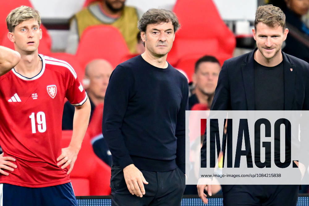 England v Czechia, UEFA Nations League Czechia manager Santi Denia during the UEFA Nations League match between England and Czechia at Wembley Stadium, London, UK on 6 October 2026. London Wembley Stadium Greater London UK Editorial use only ,