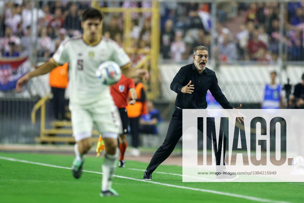 Croatia v Spain - UEFA Nations League 2026 27 Group A3 MD4 Head Coach of Croatia Slaven Bilic reacts during the UEFA Nations League 2026 27 group phase match between Croatia and Spain at Stadion Poljud on October 6, 2026 in Split, Croatia. SanjinxStrukic PIXSELL