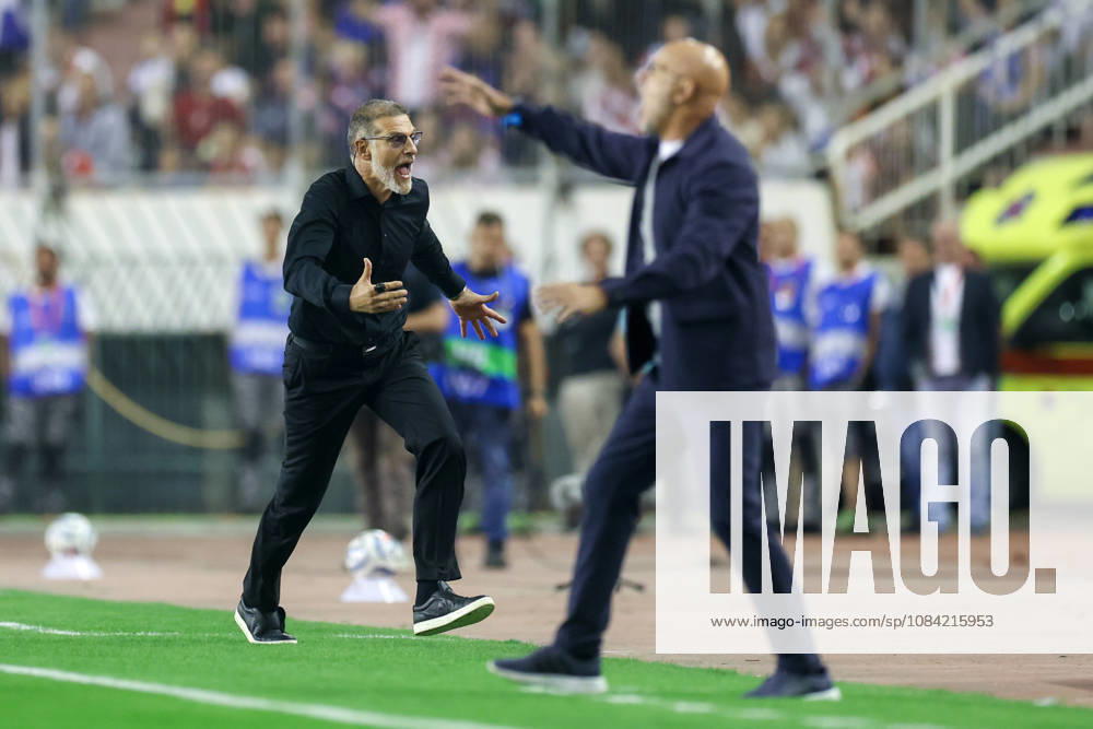 Croatia v Spain - UEFA Nations League 2026 27 Group A3 MD4 Head Coach of Croatia Slaven Bilic reacts during the UEFA Nations League 2026 27 group phase match between Croatia and Spain at Stadion Poljud on October 6, 2026 in Split, Croatia. SanjinxStrukic PIXSELL