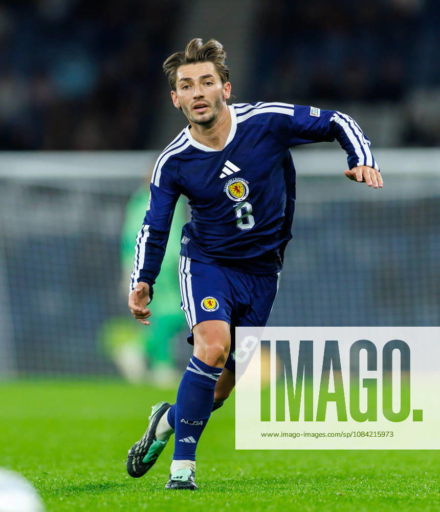 Scotland v Slovenia, UEFA Nations League, League B Group 1 : Billy Gilmour on 50th appearance