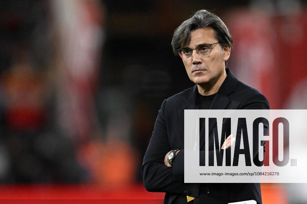 LIEGE - Coach Vincenzo Montella of Turkiye during the UEFA Nations League match between Belgium and Turkey at Stade Maurice Dufrasne on 2 October 2026 in Liege, Belgium. ANP UEFA Nations League 2026 27 ANPxSportx xGerritxvanxKeulenxIVx 571706998 originalFilename: 571706998