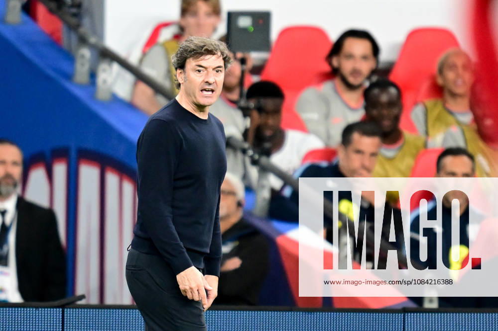 England v Czechia, UEFA Nations League Czechia manager Santi Denia during the UEFA Nations League match between England and Czechia at Wembley Stadium, London, UK on 6 October 2026. London Wembley Stadium Greater London UK Editorial use only ,