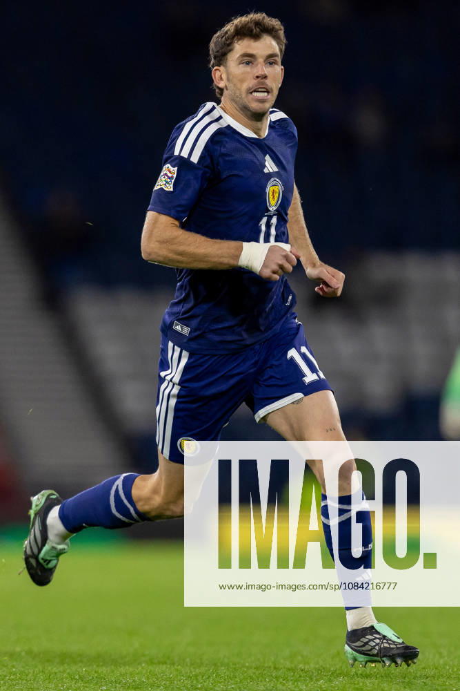 Scotland v Slovenia, UEFA Nations League Ryan Christie of Scotland national team, Nationalteam during the UEFA Nations League League B Group B1 between Scotland and Slovenia. Barclays Hampden, Hampden Park, Glasgow, Scotland. 6 October 2026. Hampden Park Barclays Hampden Glasgow Scotland Editorial use only ,