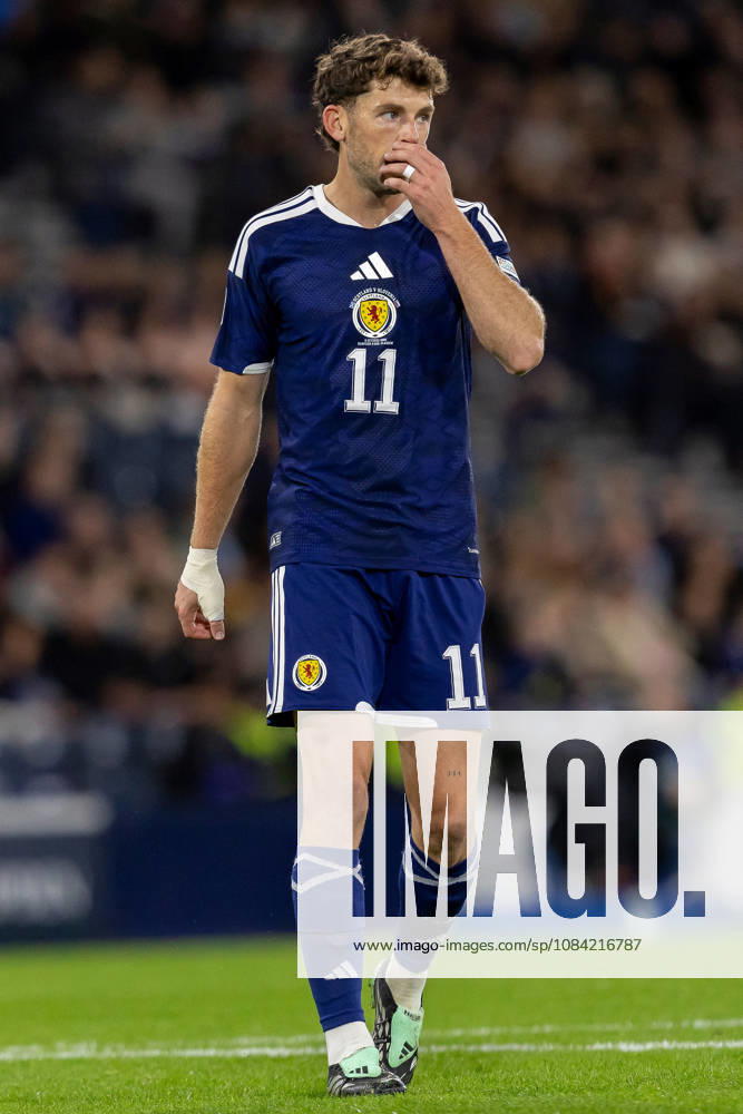 Scotland v Slovenia, UEFA Nations League Ryan Christie of Scotland national team, Nationalteam during the UEFA Nations League League B Group B1 between Scotland and Slovenia. Barclays Hampden, Hampden Park, Glasgow, Scotland. 6 October 2026. Hampden Park Barclays Hampden Glasgow Scotland Editorial use only ,