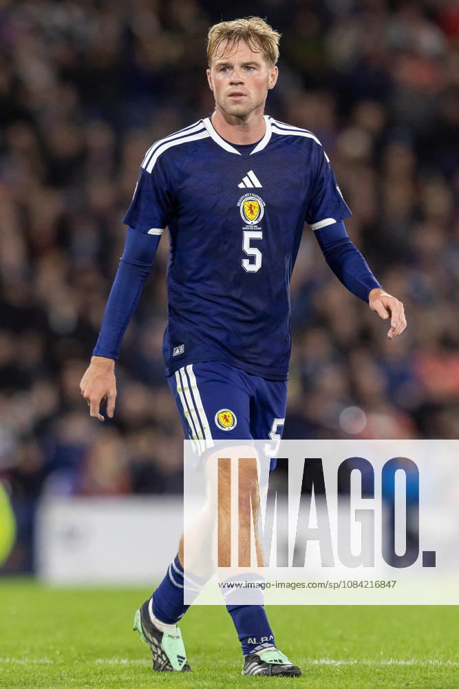 Scotland v Slovenia, UEFA Nations League Stephen Welsh of Scotland national team, Nationalteam during the UEFA Nations League League B Group B1 between Scotland and Slovenia. Barclays Hampden, Hampden Park, Glasgow, Scotland. 6 October 2026. Hampden Park Barclays Hampden Glasgow Scotland Editorial use only ,