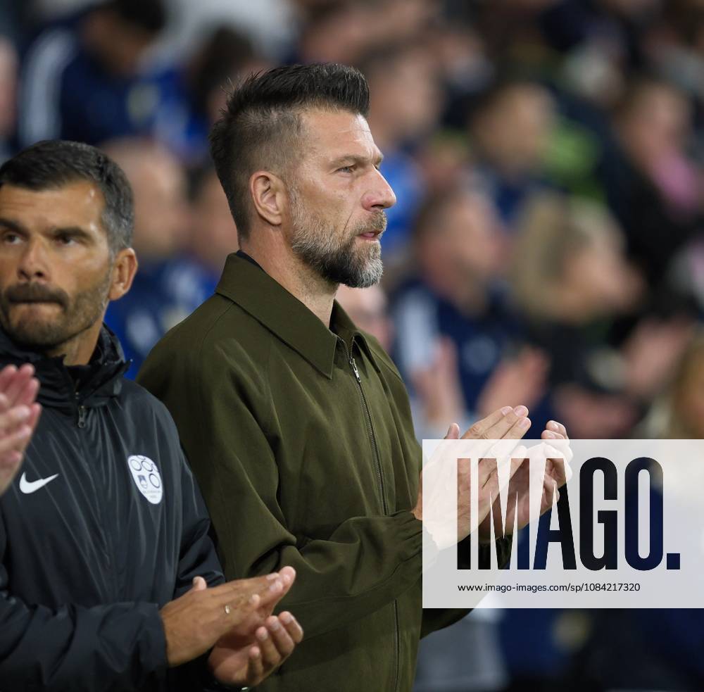 UK: Scotland v Slovenia, UEFA Nations League at Barclays Hampden, Glasgow, Scotland on 06 October 2026: Pictured: Slovenia coach Bostjan Cesar Glasgow Barclays Hampden Scotland