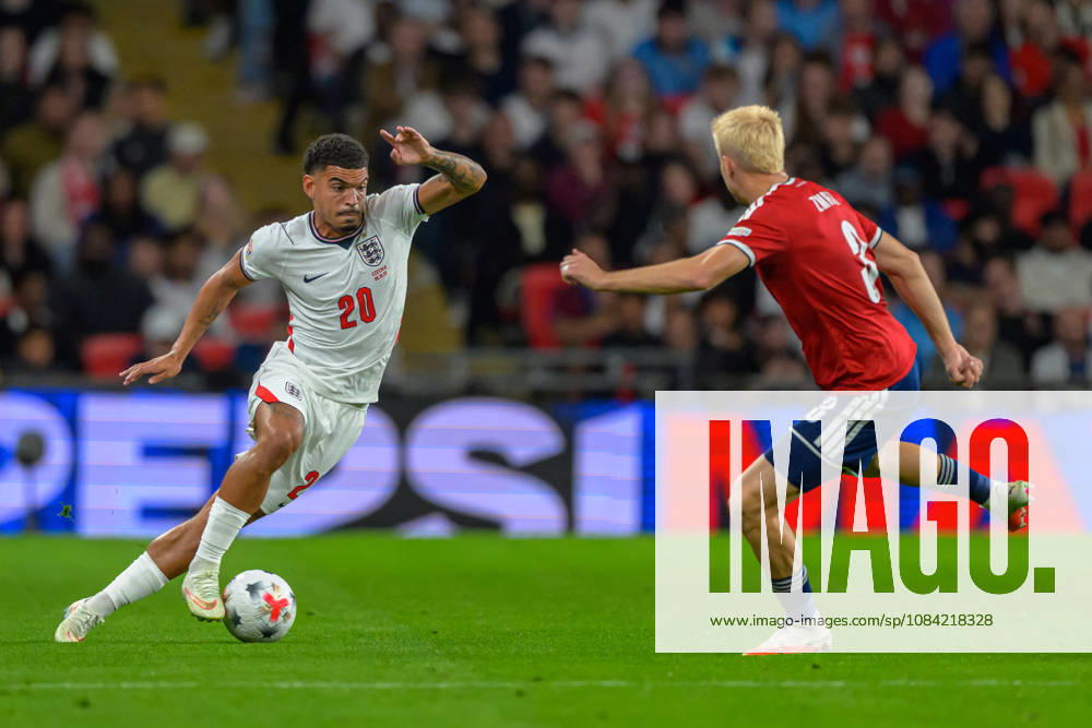 LONDON, ENGLAND OCTOBER 06 - Morgan Gibbs-White of England during the UEFA Nations League game between England and Czechia at Wembley Stadium on October 06, 2026 in London, England. (Photo by Keeran Marquis Sports Press Photo)