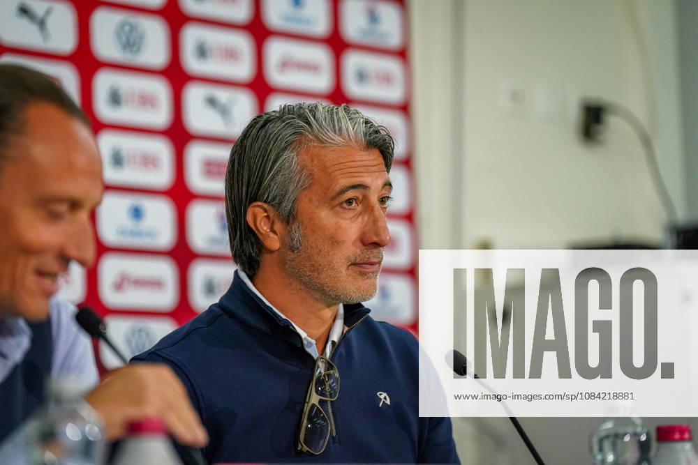 Soccer: UEFA Nations League 2026–2027, Matchday 4: Switzerland vs. North Macedonia, Thermoplan Arena, Lucerne; Murat Yakin, Switzerland Coach, Press Conference, Media