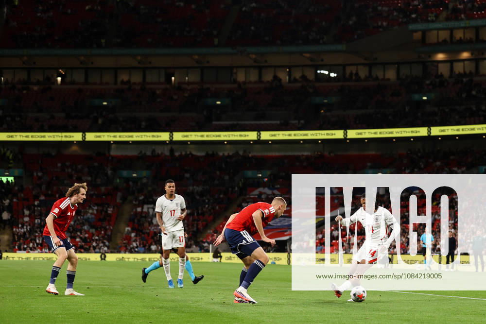 England gegen Tschechien, 6. Oktober 2026, London – UEFA Nations League: England gegen Tschechien – Rio Ngumoha (England) – Foto: Jacques Feeney – Offside, London, Großbritannien