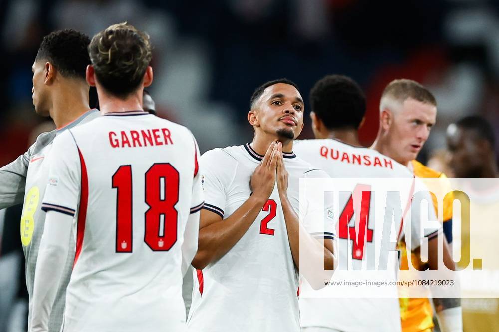 Trent Alexander-Arnold of England looks on at full-time England v Czechia, UEFA Nations League, Football, Wembley Stadium, London, UK - 06 Oct 2026London Wembley Stadium United Kingdom