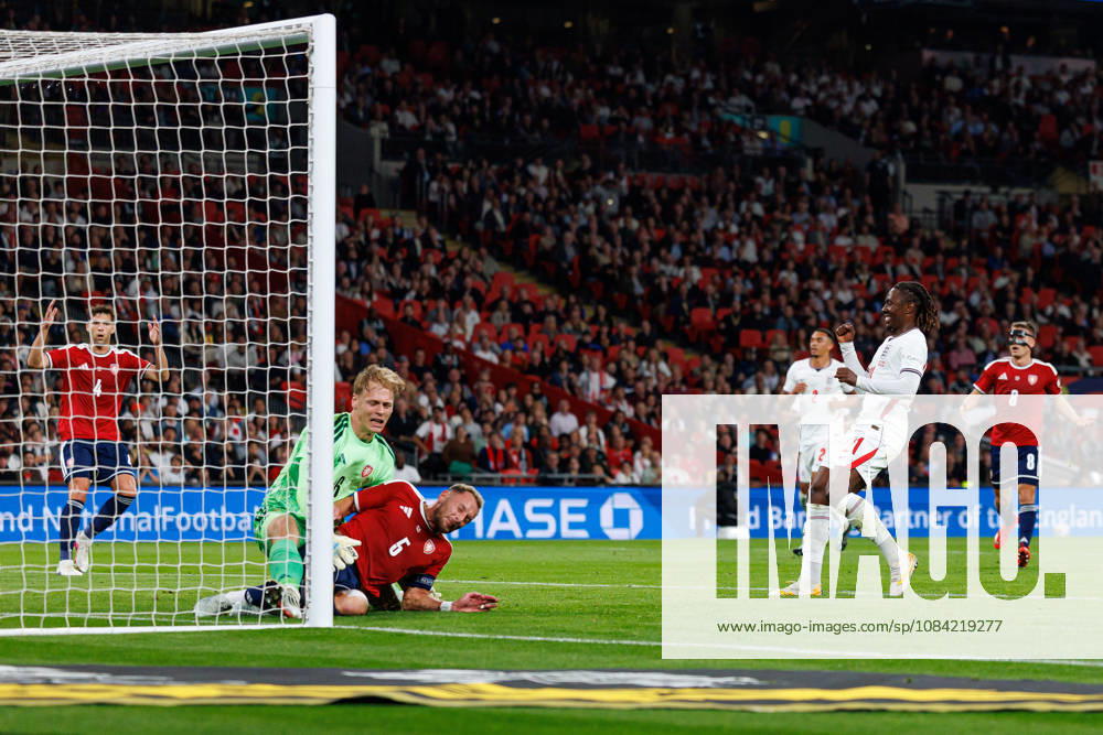 England v Czechia UEFA Nations League, Tuesday 6th October 2026: Czechia conceded an own goal making the score 1-0 during the UEFA Nations League Group C Fixture between England and Czechia at Wembley Stadium, Wembley in London, England. (Photo by Alex Ferrelly Sports Press Photo)