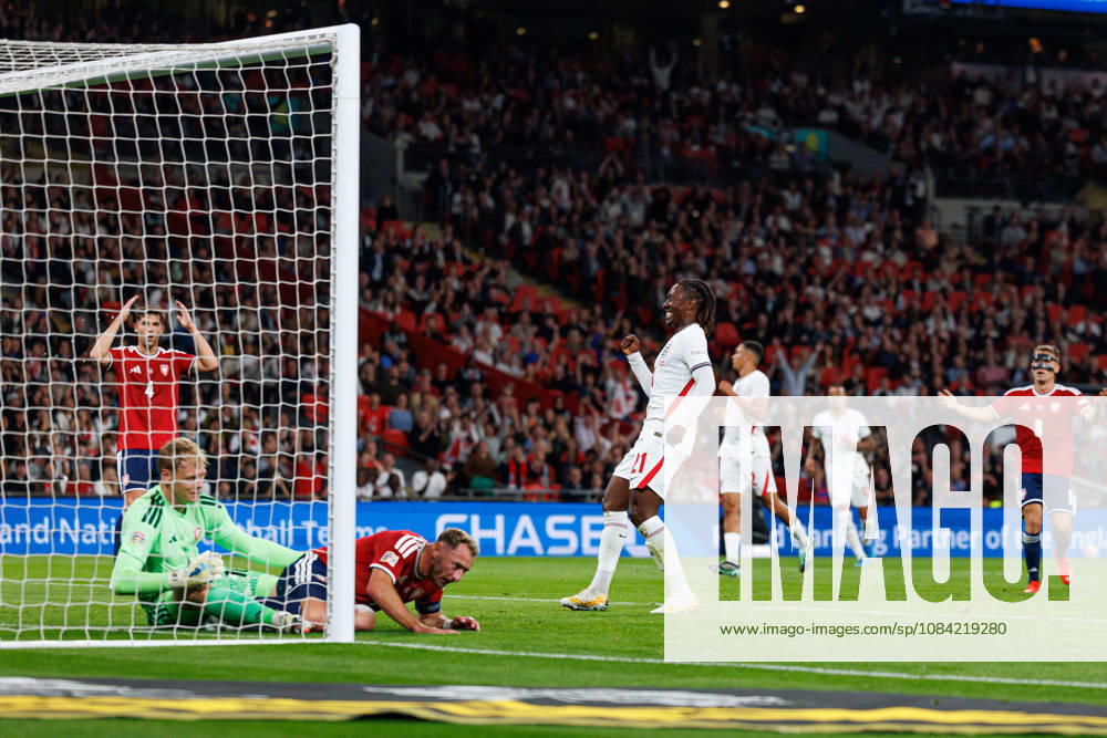England v Czechia UEFA Nations League, Tuesday 6th October 2026: Czechia conceded an own goal making the score 1-0 during the UEFA Nations League Group C Fixture between England and Czechia at Wembley Stadium, Wembley in London, England. (Photo by Alex Ferrelly Sports Press Photo)