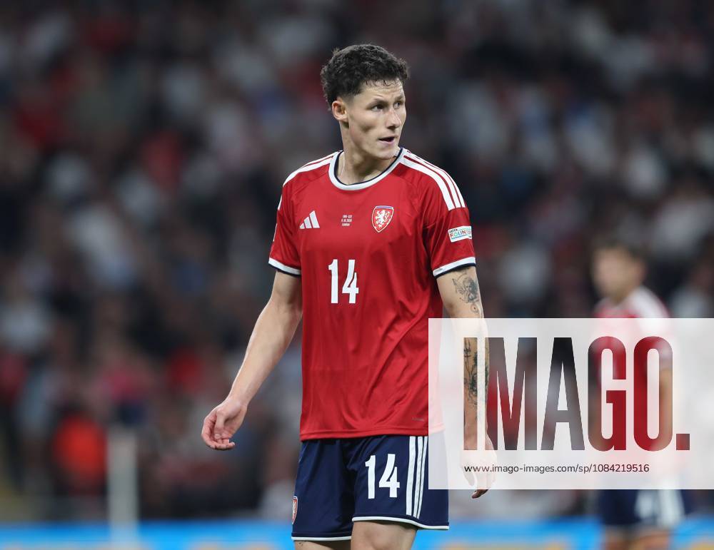 UEFA Nations League - England v Czechia LONDON, ENGLAND, OCTOBER 6: Martin Vitik of Czechia national team, Nationalteam during The UEFA Nations League match in Group A3 between England v Czechia at Wembley Stadium, London, England, on October 6. (Photo by Daniel Weir) London Wembley Stadium England