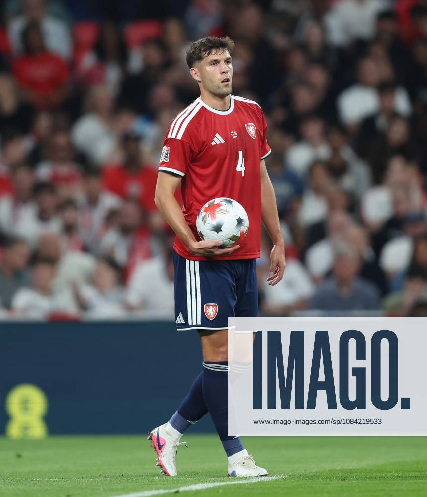 UEFA Nations League - England v Czechia LONDON, ENGLAND, OCTOBER 6: Robin Hranac of Czechia national team, Nationalteam during The UEFA Nations League match in Group A3 between England v Czechia at Wembley Stadium, London, England, on October 6. (Photo by Daniel Weir) London Wembley Stadium England