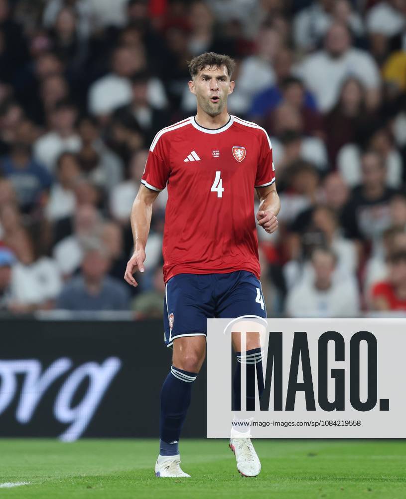 UEFA Nations League - England v Czechia LONDON, ENGLAND, OCTOBER 6: Robin Hranac of Czechia national team, Nationalteam during The UEFA Nations League match in Group A3 between England v Czechia at Wembley Stadium, London, England, on October 6. (Photo by Daniel Weir) London Wembley Stadium England