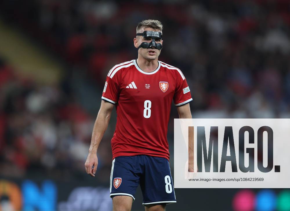 UEFA Nations League - England v Czechia LONDON, ENGLAND, OCTOBER 6: Michal Sadilek of Czechia national team, Nationalteam during The UEFA Nations League match in Group A3 between England v Czechia at Wembley Stadium, London, England, on October 6. (Photo by Daniel Weir) London Wembley Stadium England