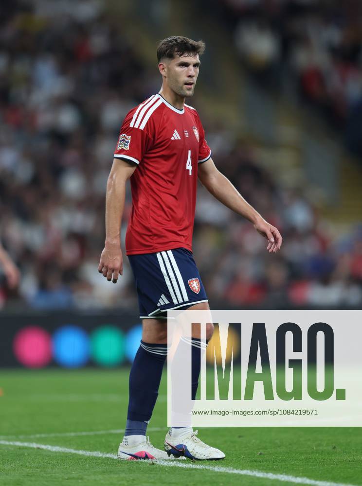 UEFA Nations League - England v Czechia LONDON, ENGLAND, OCTOBER 6: Robin Hranac of Czechia national team, Nationalteam during The UEFA Nations League match in Group A3 between England v Czechia at Wembley Stadium, London, England, on October 6. (Photo by Daniel Weir) London Wembley Stadium England