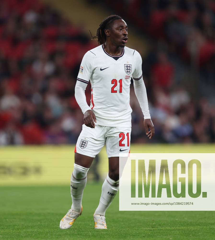 UEFA Nations League - England v Czechia LONDON, ENGLAND, OCTOBER 6: Eberechi Eze of England national team, Nationalteam during The UEFA Nations League match in Group A3 between England v Czechia at Wembley Stadium, London, England, on October 6. (Photo by Daniel Weir) London Wembley Stadium England