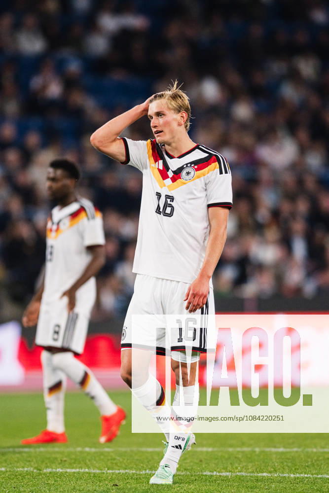 U-21 European Championship Qualifier: Germany vs. Georgia, October 6, 2026; Aljoscha Kemlein, Germany; 16 cutout soccer images; U-21 European Championship Qualifier, Matchday 10: Germany vs. Georgia on October 6, 2026; Bielefeld DFB REGULATIONS PROHIBIT ANY USE OF PHOTOGRAPHS AS IMAGE SEQUENCES AND OR QUASI-VIDEO