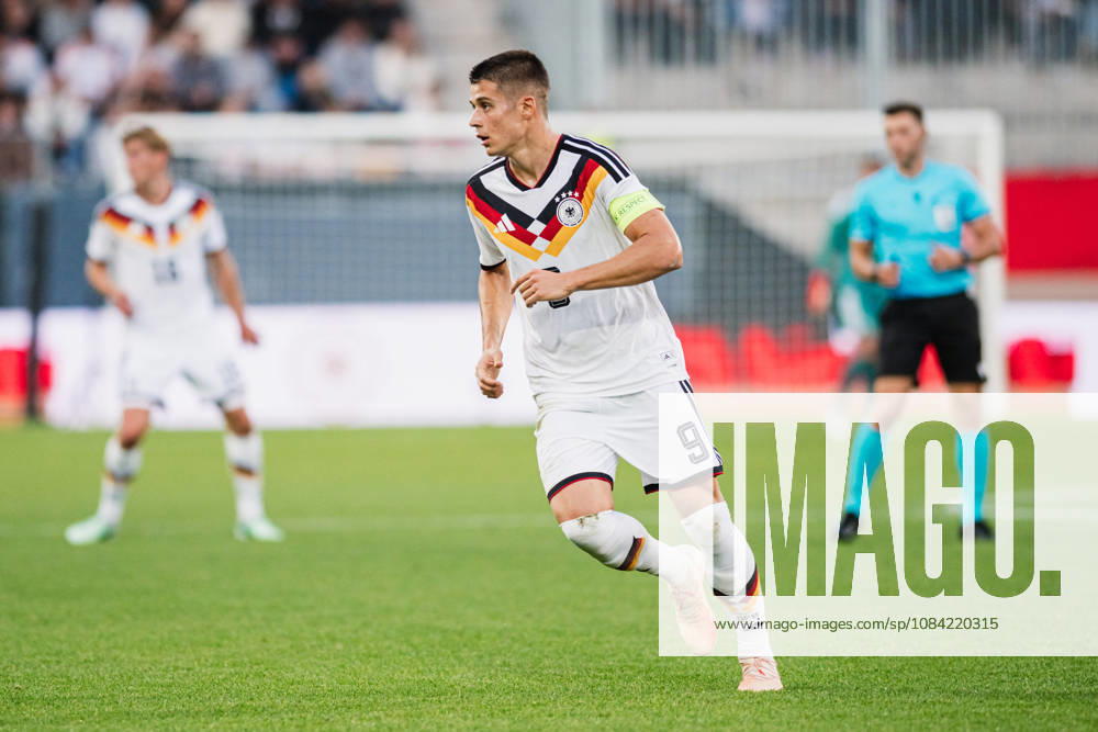 U-21 European Championship Qualifier: Germany vs. Georgia, October 6, 2026; Nicolò Tresoldi; Germany; 9; Football; U-21 European Championship Qualifier; Matchday 10: Germany vs. Georgia on October 6, 2026; Bielefeld DFB REGULATIONS PROHIBIT ANY USE OF PHOTOGRAPHS AS IMAGE SEQUENCES AND OR QUASI-VIDEO