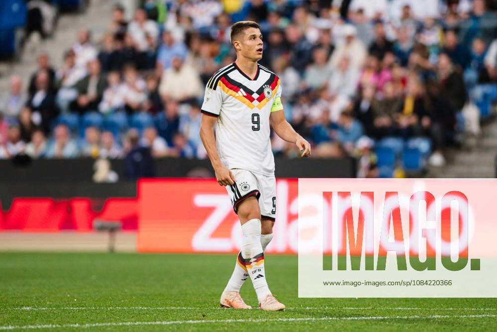 U-21 European Championship Qualifier: Germany vs. Georgia, October 6, 2026; Nicolò Tresoldi; Germany; 9; Football; U-21 European Championship Qualifier; Matchday 10: Germany vs. Georgia on October 6, 2026; Bielefeld DFB REGULATIONS PROHIBIT ANY USE OF PHOTOGRAPHS AS IMAGE SEQUENCES AND OR QUASI-VIDEO