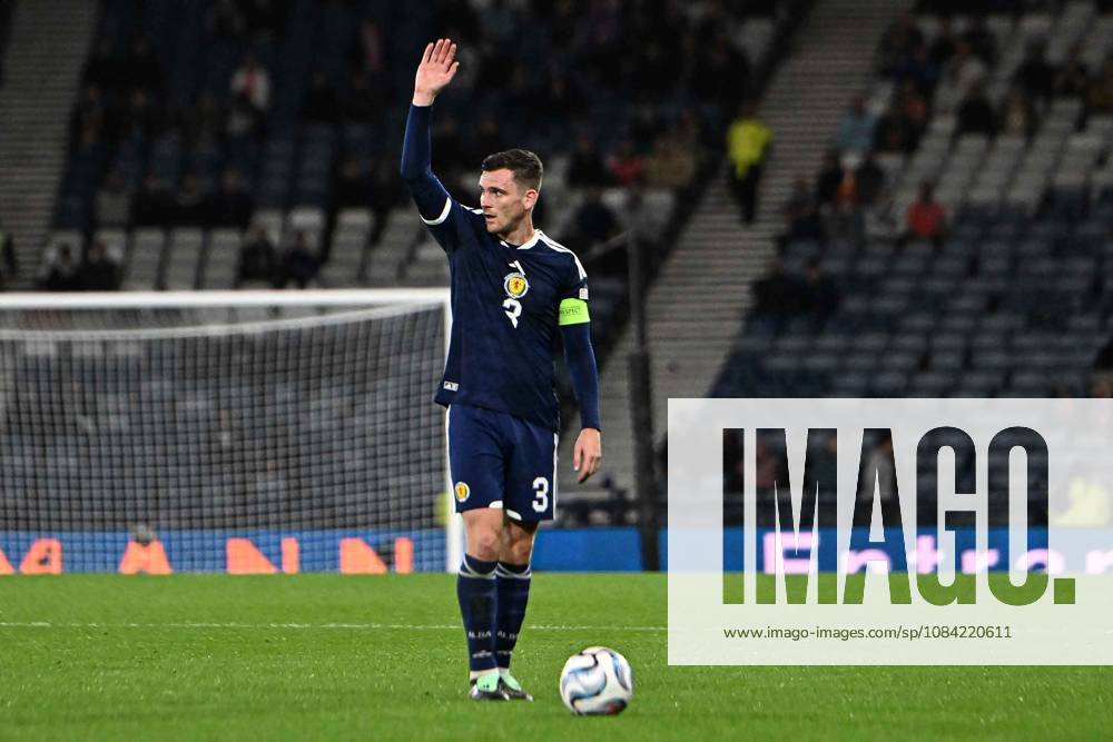 Scotland v Slovenia UEFA Nations League Andrew Robertson of Scotland during the UEFA Nations League match at Barclays Hampden, Glasgow 06 10 2026 UK Newspapers OUT