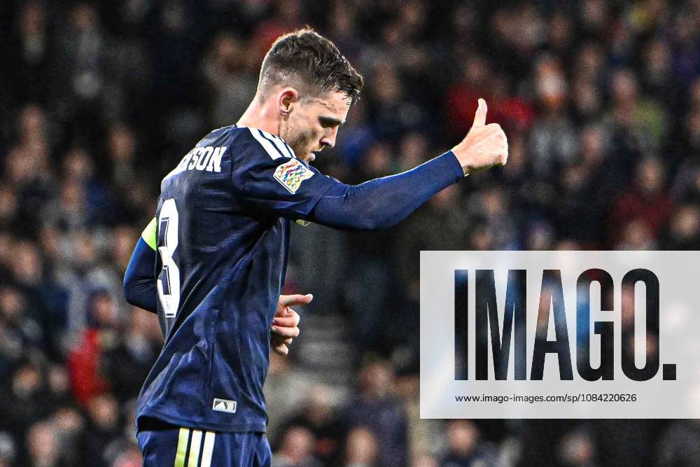 Scotland v Slovenia UEFA Nations League Andrew Robertson of Scotland during the UEFA Nations League match at Barclays Hampden, Glasgow 06 10 2026 UK Newspapers OUT