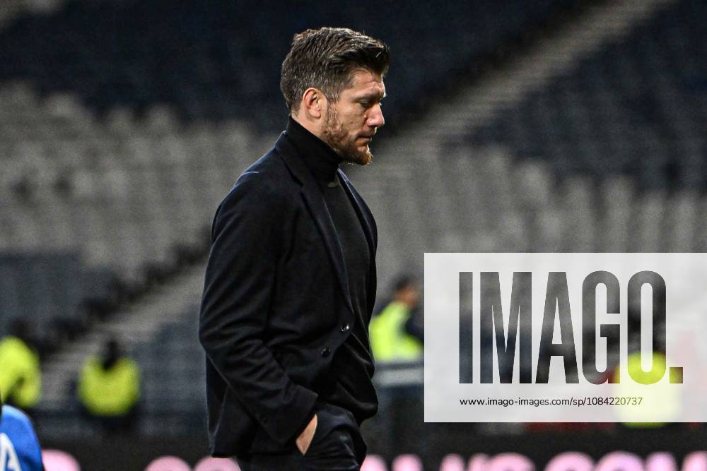 Scotland v Slovenia UEFA Nations League Manager Sebastien Pocognoli of Scotland at full time during the UEFA Nations League match at Barclays Hampden, Glasgow 06 10 2026 UK Newspapers OUT