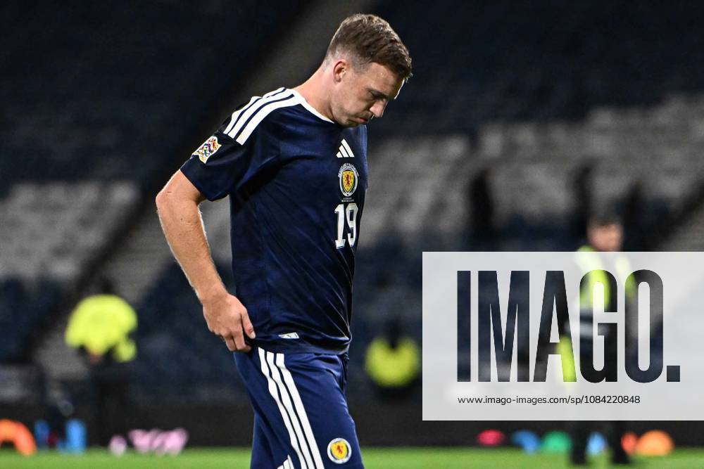 Scotland v Slovenia UEFA Nations League Lewis Ferguson of Scotland at full time during the UEFA Nations League match at Barclays Hampden, Glasgow 06 10 2026 UK Newspapers OUT