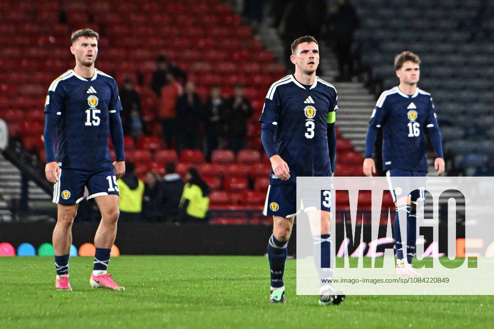 Scotland v Slovenia UEFA Nations League Andrew Robertson of Scotland at full time during the UEFA Nations League match at Barclays Hampden, Glasgow 06 10 2026 UK Newspapers OUT
