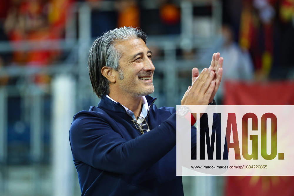 Murat Yakin (Head Coach, Switzerland) during the UEFA Nations League match between Switzerland and North Macedonia at thermoplan arena on October 6, 2026 in Lucerne, Switzerland.