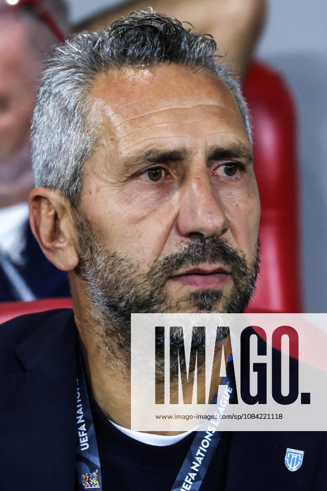 Albania vs San Marino UEFA Nations League 2026-2027 Group C1 Head coach Roberto Cevoli of San Marino during the UEFA Nations League 2026-2027 group phase match between Albania and San Marino in Tirana, Albania on October 6, 2026 Tirana Albania