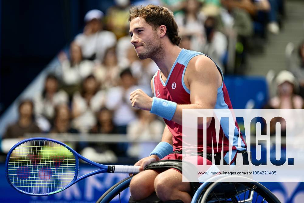 Alfie HEWETT (GBR), OCTOBER 6, 2026 - Tennis : Kinoshita Group Japan Open Tennis Championships 2026 WHEELCHAIR EXHIBITION MATCH at Ariake Coliseum, Tokyo, Japan. Noxthirdxpartyxsales aflo_353661631 KenjiroxMatsuox